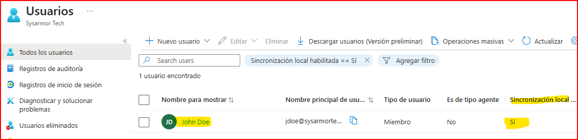 Detalle de objetos exportados