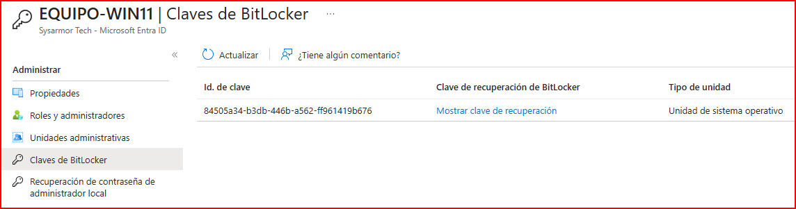Resumen de directivas aplicadas